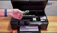 HP Photosmart 5510 printer Ink Cartridges Installation