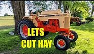 Hay Cutting 2021 Case 730 Propane John Deere Haybine