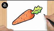 #431 How to Draw a Carrot - Easy Drawing Tutorial