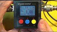 Surecom SW 102 digital SWR power meter. Review and test