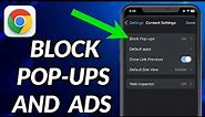How To Block Ads On Chrome iPhone