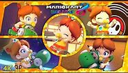 Mario Kart 8 Deluxe DLC ⁴ᴷ Waves 1 - 6 (200cc 3-Star Rank) Baby Daisy gameplay