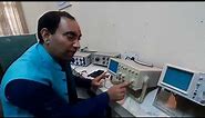Study of CRO - Experiment in practical Lab Cathode Ray Oscilloscope