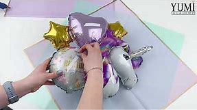 Tutorial | A bouquet of foil balloons