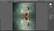 How To Create a WATER REFLECTION in Photoshop