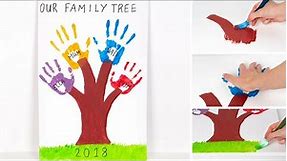 How to Create a Family Handprint Tree