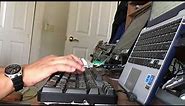 5 Minutes Typing: 2008 Dell L100 with my own Foil mod (Siltek Chinese generic dome)