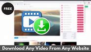 How To Download Any Video From Any Site On PC