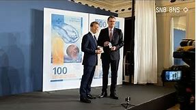 Die neue 100-Franken-Note: Präsentation - Le nouveau billet de 100 francs : présentation