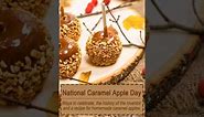 Happy National Caramel Apple Day! 🍎 🍏 🍎 🍏 🍎 🍏 #nationalday #caramelapple