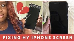 How I Fixed My Cracked iPhone Screen (Life Hacks)