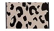 Leopard Print Phone Case for iPhone 13 Pro Max,Fashion Black Leopard Cheetah Pattern Protective Cover for Women Girls Men Boys,Animal Skin Print Art Thin Case for 6.7 Inch (Leopard 1)