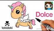 How to Draw a Cute Unicorn Easy | Dolce Tokidoki