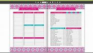 Household Binder Printables {110  Pages}