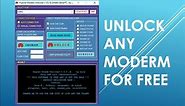 How to unlock any moderm using Huawei Moderm Unlocker for FREE 100%