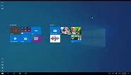 Fix Missing Desktop, Full Screen Start Menu, Desktop Icons Missing, Tablet Mode.