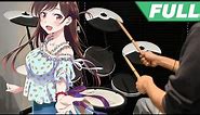 Kanojo, Okarishimasu OP Full -【Centimeter (センチメートル)】by the peggies - Drum Cover