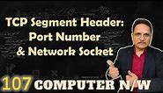 Port Number & Network Socket in TCP Segment Header