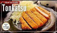 How to make Tonkatsu (Japanese Pork Cutlet) Step by step guide
