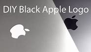 DIY- Black Apple Logo for Your Macbook Pro