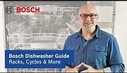 Your Bosch Dishwasher UNLOCKED: Features, Racks, Cycles & More! | Bosch USA