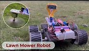 Make an Automatic Grass Cutting (Lawn Mower) Robot using Arduino