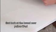 YELLOW iPad - First Look ✨💛