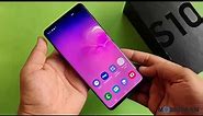 Samsung Galaxy S10+ (Ceramic Black) Unboxing And Features Overview (512 GB)(Hindi)