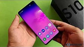 Samsung Galaxy S10+ (Ceramic Black) Unboxing And Features Overview (512 GB)(Hindi)