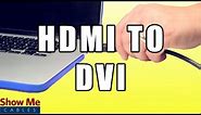HDMI to DVI Cable - Quickly Connect From Your Computer to Your TV #40-420-001
