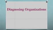PPT - Diagnosing Organizations PowerPoint Presentation, free download - ID:1711560