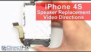 How to Fix iPhone 4S Speaker Not Working