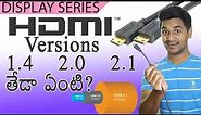 HDMI 1.4 vs HDMI 2.0 vs HDMI 2.1: What do HDMI versions mean? | #TCT_Display_Series 13
