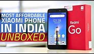 Redmi Go Unboxing and First Look | What Do You Get With the Most Affordable Xiaomi Phone in India?