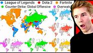 Which Games are Most Popular in Every COUNTRY?