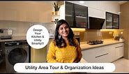 *New House* Utility Area Tour & Organization Ideas | Simplify Your Laundary & Dishwashing Space