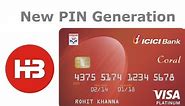 Forgot your ICICI card PIN? -see How to generate ATM PIN for ICICI Bank Instantly