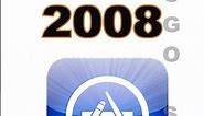 App Store Logo Evolution #evolution #appstore #apple #youtubeshorts