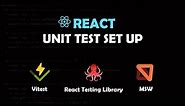 Vitest with React Testing Library, Jest-dom & MSW