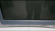 Tv Sony trinitron 29 FV 310 con RGB Mod (pronto comparación)