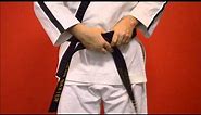 How to tie a Taekwondo belt | Concord Taekwondo