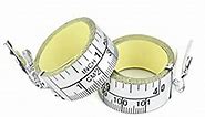 QWORK Adhesive Backed Tape Measures, 2 Pack 40" Workbench Ruler Self-Adhesive Measuring Tape, Left to Right Reading