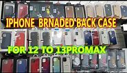iPhone 12 to 13 pro max back cover | original branded back cover for iPhone | USA, China stock