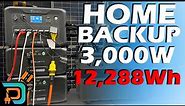 Easy Solar Power Home Backup - Bluetti AC300 + B300 Review