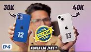 iPhone 12 Vs iPhone 13 in 2023 || Which Should You Buy in Flipkart BBD or Amazon Sale || EP 5