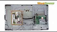 Philips LCD TV Repair - 27221710057 Power Supply Board Replacement - How to Fix Philips 47PFL TV
