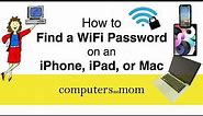 How to Find a WiFi Password on an iPhone, iPad or Mac [2023]