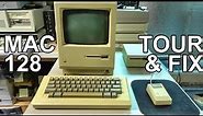 Macintosh 128k Mini-Tour and Black Screen Fix