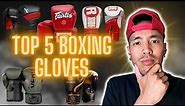 TOP 5 BEST BOXING GLOVES 🥊🔥 (2023)