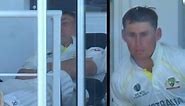 Watch: Labuschagne Spotted Sleeping In Balcony Of Oval Wearing Pads, Wakes Up And Goes To Bat After Warners Wicket, Video goes Viral